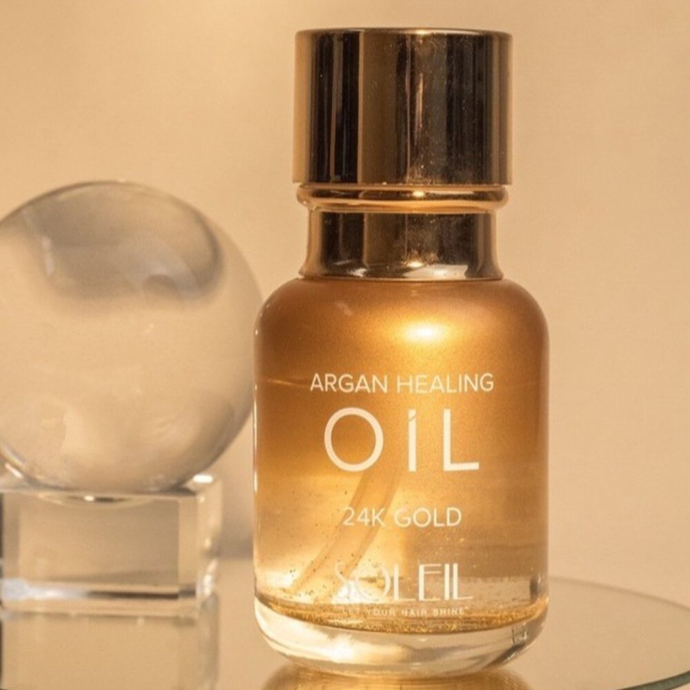 24K Gold Moroccan Argan Hair Serum | Anti-Frizz • Hydrating • NEW